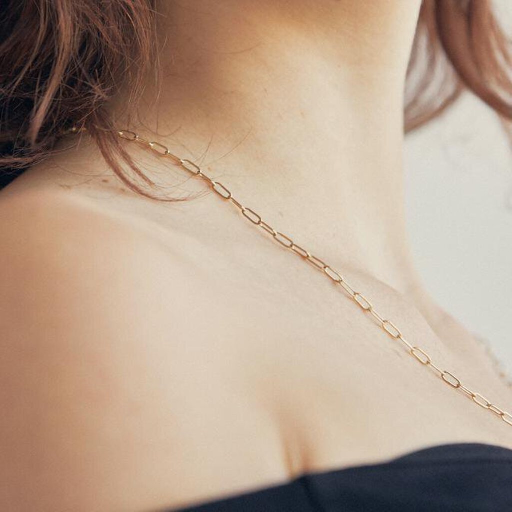 Drawn Cable Chain Necklace