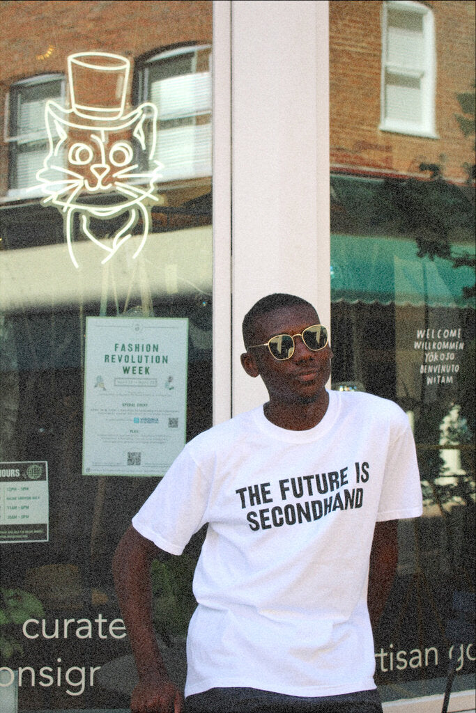 "The Future is Secondhand" Unisex Tee