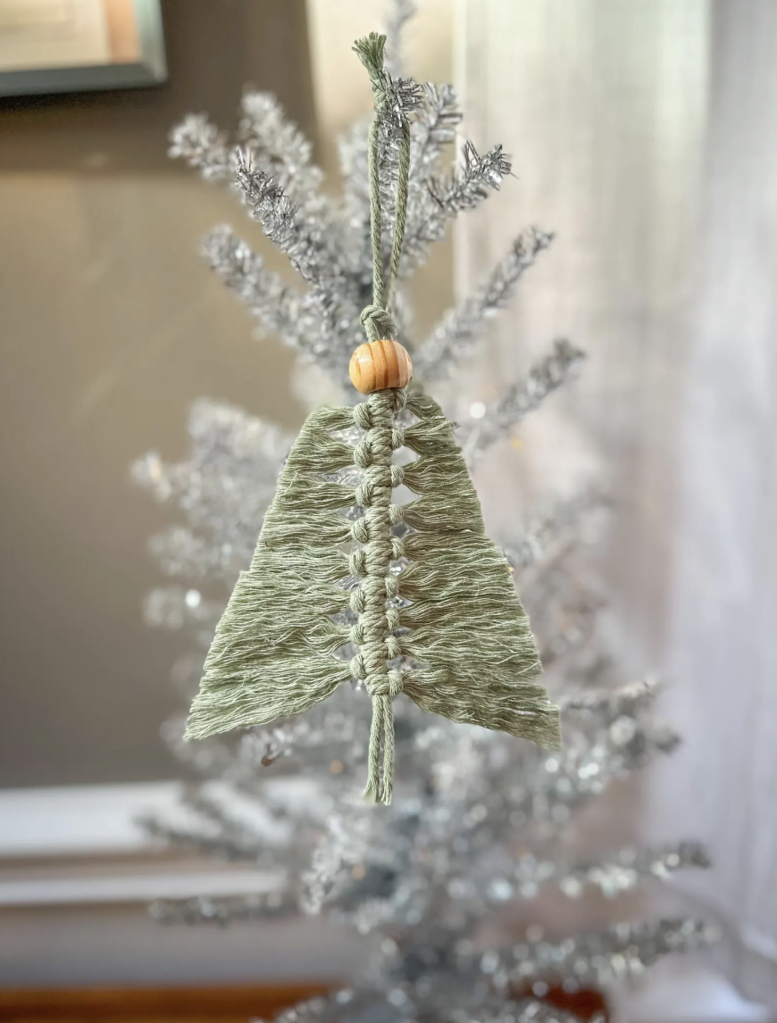 Macrame Tree Ornament