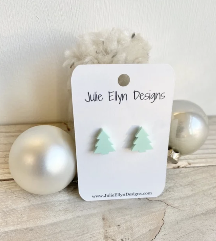 Christmas Tree Stud Earrings