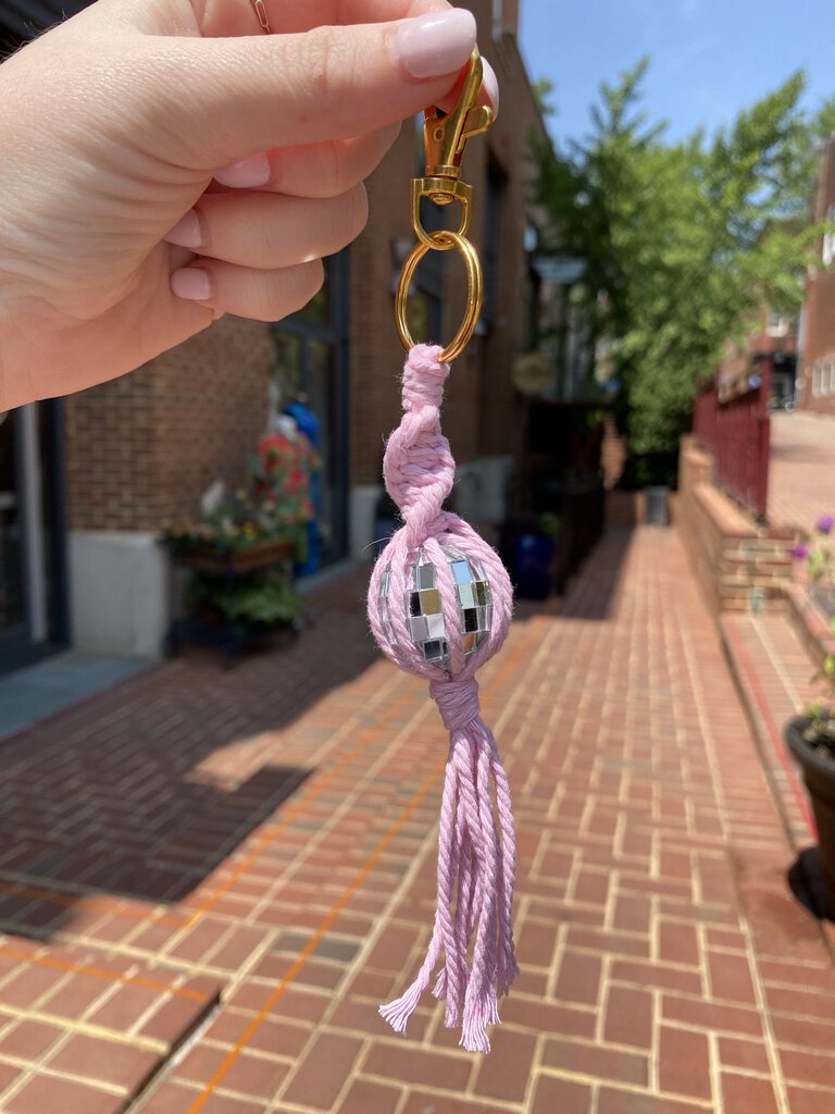 Disco Ball Keychain