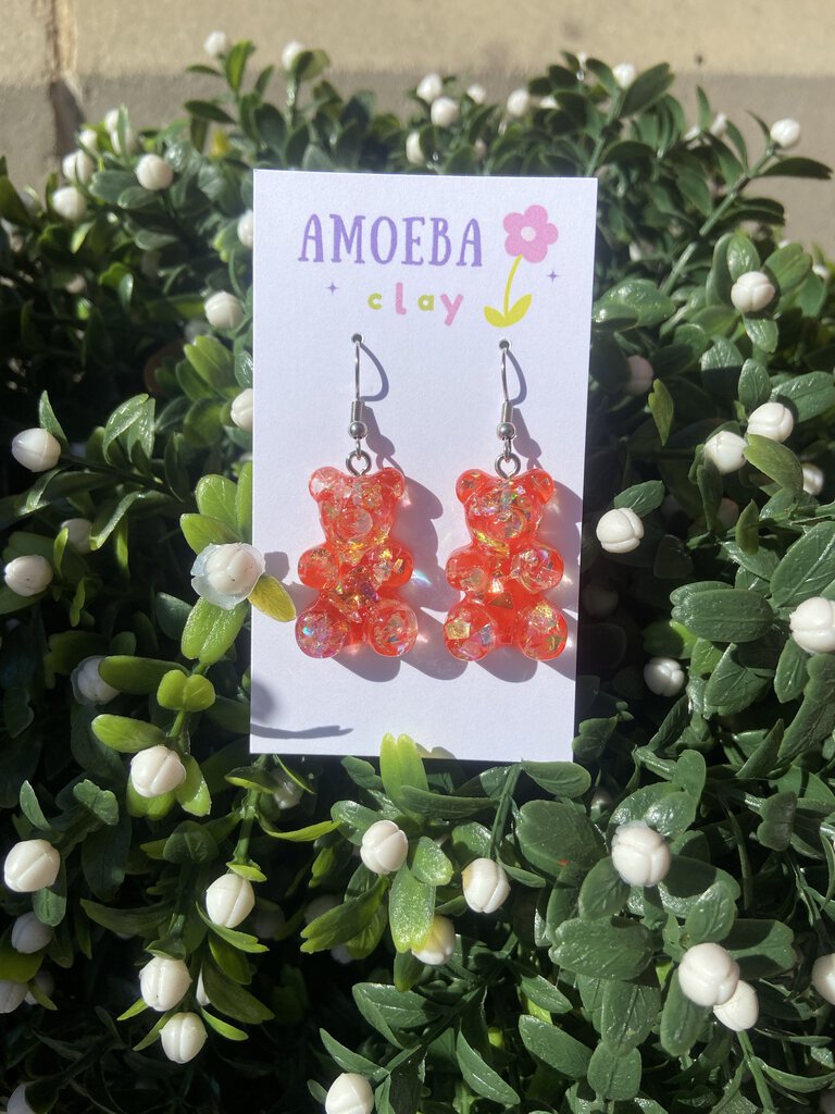 Opal Gummy Bear Earrings